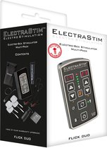 ElectraStim Flick Duo Stimulator Multi-Pack - Electric Stim Device black,grey