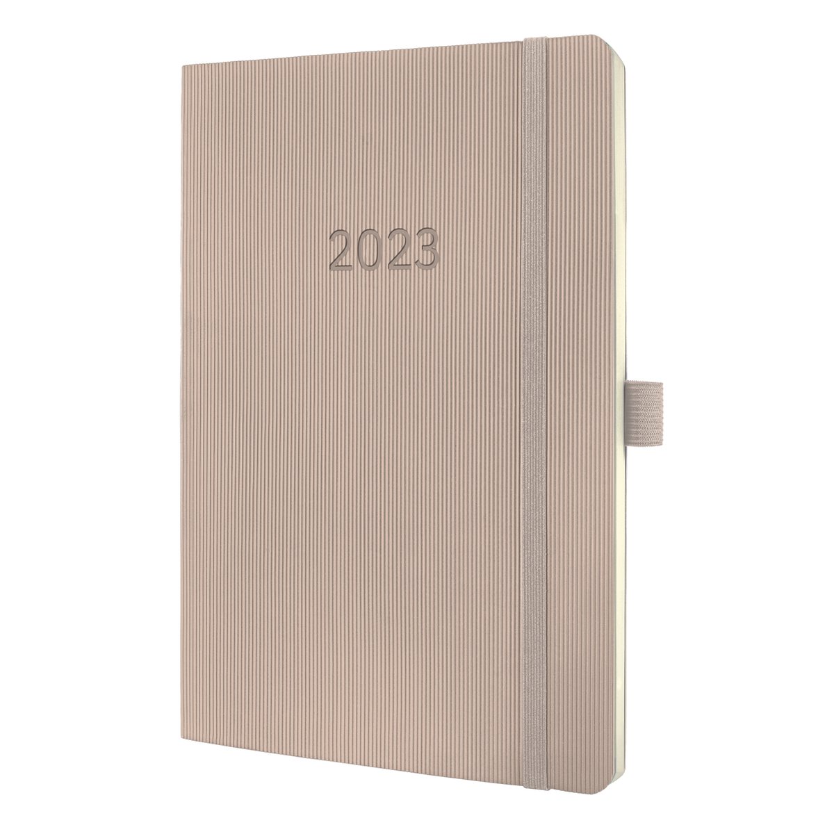 Sigel Conceptum - agenda 2023 - weekagenda - A5 - 4-talig - taupe - softcover. SI-C2330