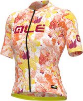 Ale Dames Fietsshirt Korte Mouwen PRR Amazzonia - Oranje - M - Valt klein