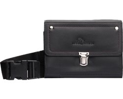 Horeca portemonnee - Horeca - Kelnerbeurs - Horeca portefeuille - Horeca portemonnee met munthouder - Biljethouder - Koopmansbeurs - Horeca portemonnee met riem - Horeca portemonnee leer - Horeca portomonnee - Horeca portemonee - Heuptas leer - Leder