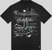 JORCUSTOM Artist Loose Fit T-Shirt - Zwart - Volwassenen - Maat L