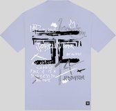 JORCUSTOM Artist Loose Fit T-Shirt - Lilac - Volwassenen - Maat M