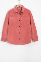 Sissy-Boy - Roze corduroy overshirt