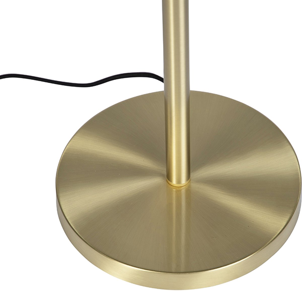 QAZQA simplo - Moderne Vloerlamp | Staande Lamp - 1 lichts - H 1490 mm - Goud/messing - Woonkamer | Slaapkamer thumbnail 5