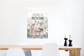 Poster Quotes - Girls room - Spreuken - Meisje - Kids - Baby - Meiden - 40x60 cm - Poster Babykamer