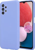 ShieldCase Hoesje geschikt voor Samsung Galaxy A13 4G / 5G siliconen hoesje - Siliconen case - Paars
