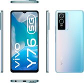 VIVO Y76 5G 16,7 cm (6.58") Dual SIM Android 12 USB Type-C 8 GB 128 GB 4100 mAh Blauw