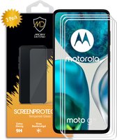 3-Pack Motorola Moto G52 Screenprotectors - MobyDefend Case-Friendly Gehard Glas Screensavers - Glasplaatjes Geschikt Voor Motorola Moto G52