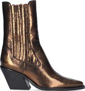 Bronx Low-kole 34159 Cowboylaarzen - Western Laarzen - Dames - Brons - Maat 36