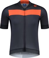 Rogelli Prime Fietsshirt - Korte Mouwen - Heren - Blauw, Oranje - Maat M