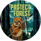 Komar Star Wars Protect the Forest Vlies Zelfklevend Fotobehang 125x125cm 1-Deel