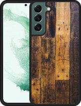 Galaxy S22+ Hardcase hoesje Special Wood - Designed by Cazy