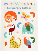 Rex London - Set de tatouages pour enfants - 'Wild Wonders' - 2 feuilles de tatouages temporaires