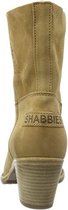 Shabbies Amsterdam Leather Enkellaars Dames SWO01.250044.042444 Camel 41 EU