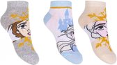 Frozen enkelsokken - sokken - enkelsokjes - 3 paar - maat 27/30