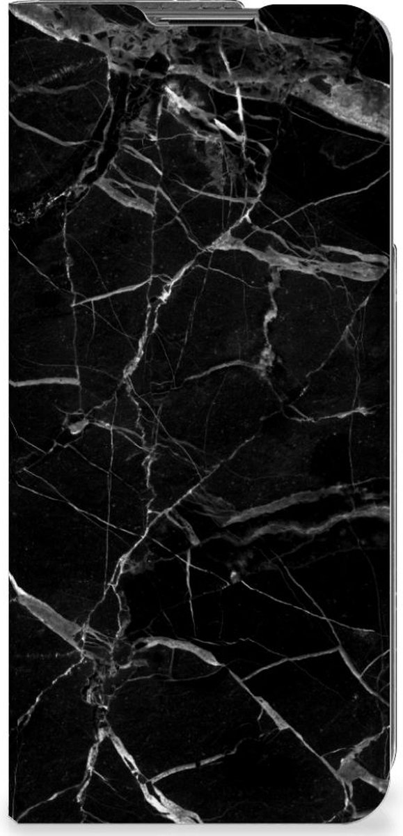 OnePlus Nord CE 2 5G Standcase Marmer Zwart - Origineel Cadeau Vader