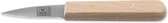 Solea Groentenmes - Bloemenmesje - Middenspits 52 mm - Roestvrijstaal - Heft Beukenhout