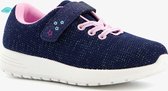 Meisjes sneakers met glitter - Blauw - Maat 28