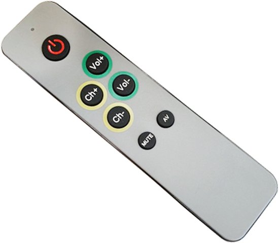 Universele TV afstandsbediening - Overzichtelijk - Grote Toetsen - Simpele  snelle... | bol.com