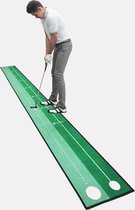 Golfmat - 30x300 cm OEKO-TEX 100/TÜV - Golf Putting Mat - Oefenmat Golfballen - Golfmat Golfbal - Golf accessoires - Cadeau - Sport - Training - Net - Oefen - Mat - Putting - Driving range Af