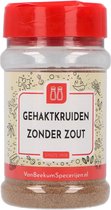 Van Beekum Specerijen - Gehaktkruiden Zonder Zout - Strooibus 150 gram