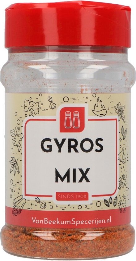 Foto: Van beekum specerijen gyros mix strooibus 160 gram