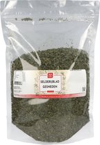 Van Beekum Specerijen - Selderijblad Gesneden - 300 gram (hersluitbare stazak)