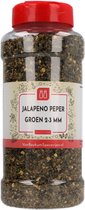 Van Beekum Specerijen - Jalapeno Peper Groen 2-3 mm - Strooibus 300 gram