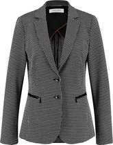 GERRY WEBER Dames Blazer met klein pied-de-poule motief