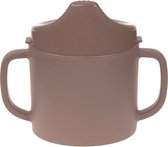 Lässig drinkbeker bruin -  Cellulose- Polypropyleen - 11,5 centimeter x 7 centimeter x 10 centimeter