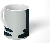 Mok - zwarte hakken en zwarte schoenen - 350 ML - Beker - Uitdeelcadeautjes