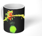 Mok - Kikker - Takken - Groen - 350 ML - Beker - Uitdeelcadeautjes