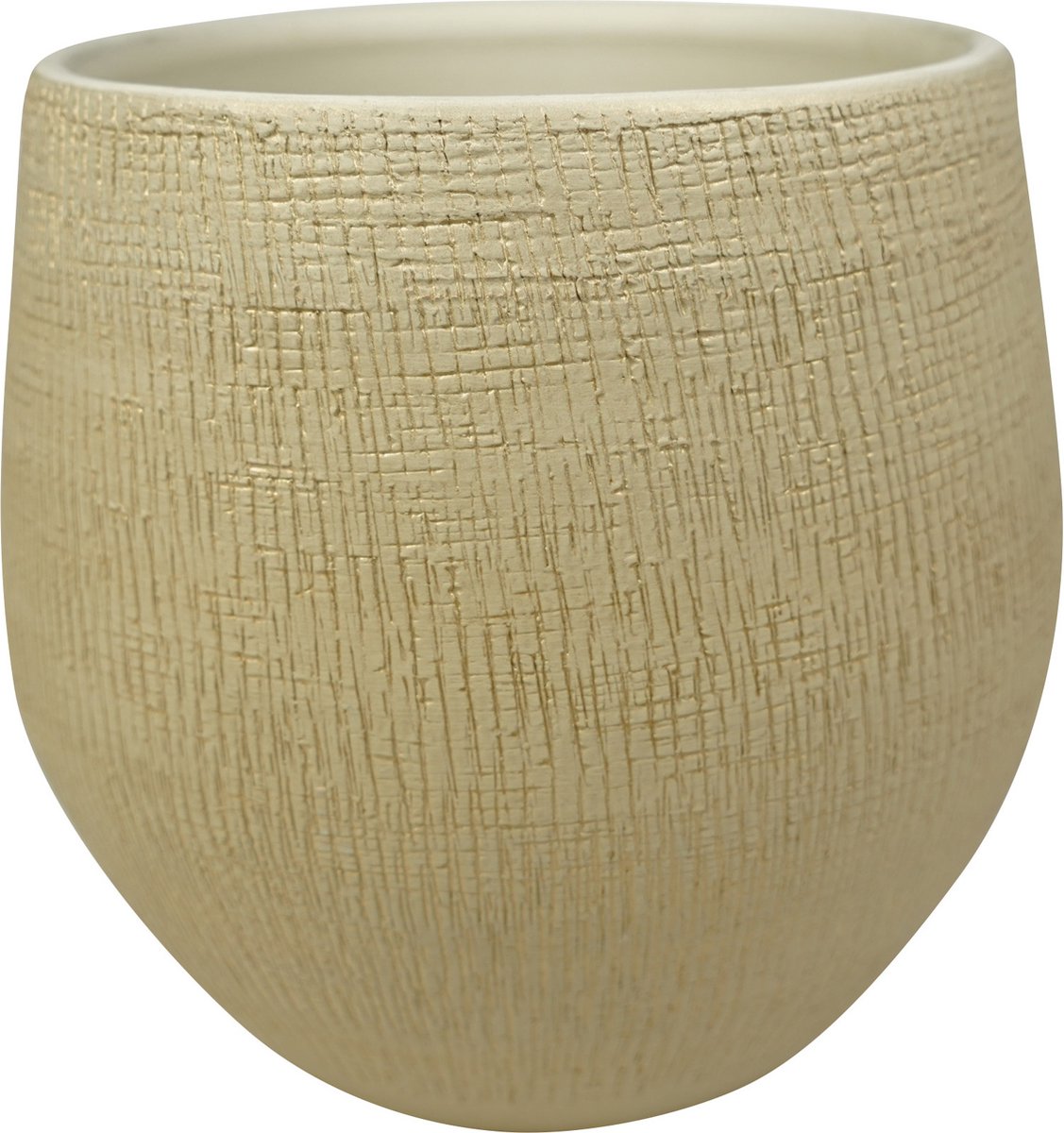 Steege Plantenpot - Modern - Zand Kleurig - 31 X 28 Cm