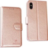Samsung Galaxy A70 Roze - Portemonnee Wallet Case Pasjeshouder - boek Telefoonhoesje Kunstleer - Book case