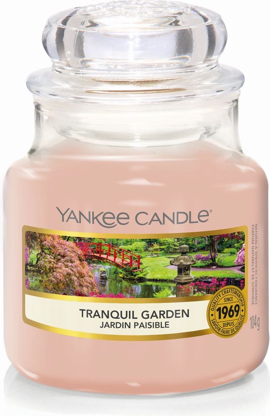 Yankee Candle Parfumée Petit Garden Tranquille - 9 cm / ø 6 cm