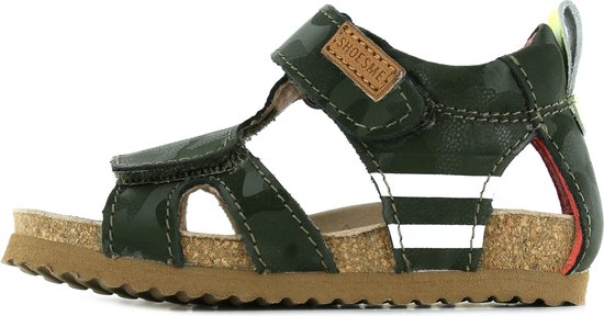 Sandalen | Jongens | Camo Green | Leer | Shoesme | Maat 27