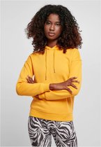 Urban Classics Hoodie/trui -XS- Ladies Basic Geel