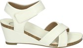 Ca'Shott 27150 - Volwassenen Dames slippers - Kleur: Wit/beige - Maat: 37