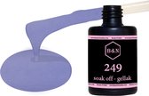 Gellak - 249 - 15 ml | B&N - soak off gellak