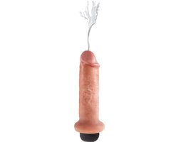 Pipedream King Cock Realistische Spuitende Squirting Dildo - 15 cm - beige