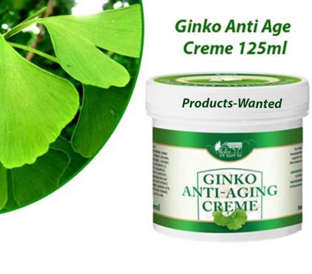 4-Potten Ginkgo Anti-Aging Crème 125ml
