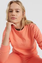 O'Neill Sweatshirts Women SCRIPT CREW Koraal M - Koraal 60% Cotton, 40% Recycled Polyester