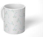 Mok - Koffiemok - Paardenbloem - Patronen - Zaden - Mokken - 350 ML - Beker - Koffiemokken - Theemok