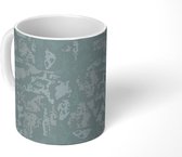 Mok - Koffiemok - Marmer - Camouflage - Design - Mokken - 350 ML - Beker - Koffiemokken - Theemok