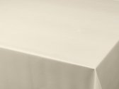 Tafelzeil/tafelkleed gemeleerd creme look 140 x 300 cm - Tuintafelkleed