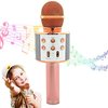 Afbeelding van het spelletje Karaoke Microfoon Bluetooth Draadloos, Draagbare KTV Microfoon voor Kinderen, Karaoke Machine Draadloze Mic, Hand Held Karaoke Microfoon Opname, Compatibel met Android & iOS Mobiele Telefoon of TV - WS858