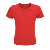 T-shirt kinderen - Red - 6 jaar