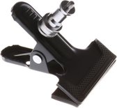 klem met spigot CL-Clip 11 x 7,6 cm rubber zwart