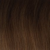 Balmain Hairpiece Volume Supérieur, Memory®Hair, couleur MILAN mélange de brun chocolat.