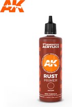 3rd Generation Acrylic Modelling Color - Rust Surface Primer Acrylic Modelling Color - 100ml - AK-Interactive - AK-11250